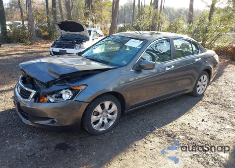 2009 Honda Accord 3.5 Ex-L из США, поврежденный, VIN 1HGCP36869A012556